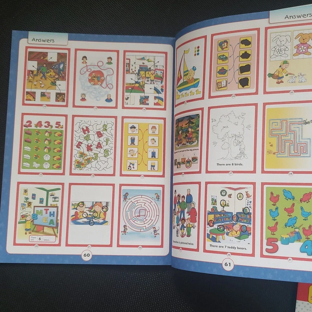 3 Pre-school Learning Books Ages 4 and up
